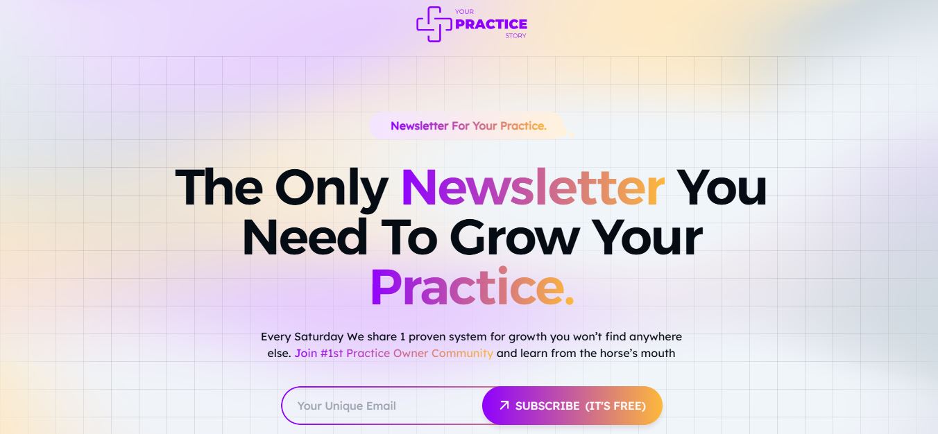 Your Practice Story